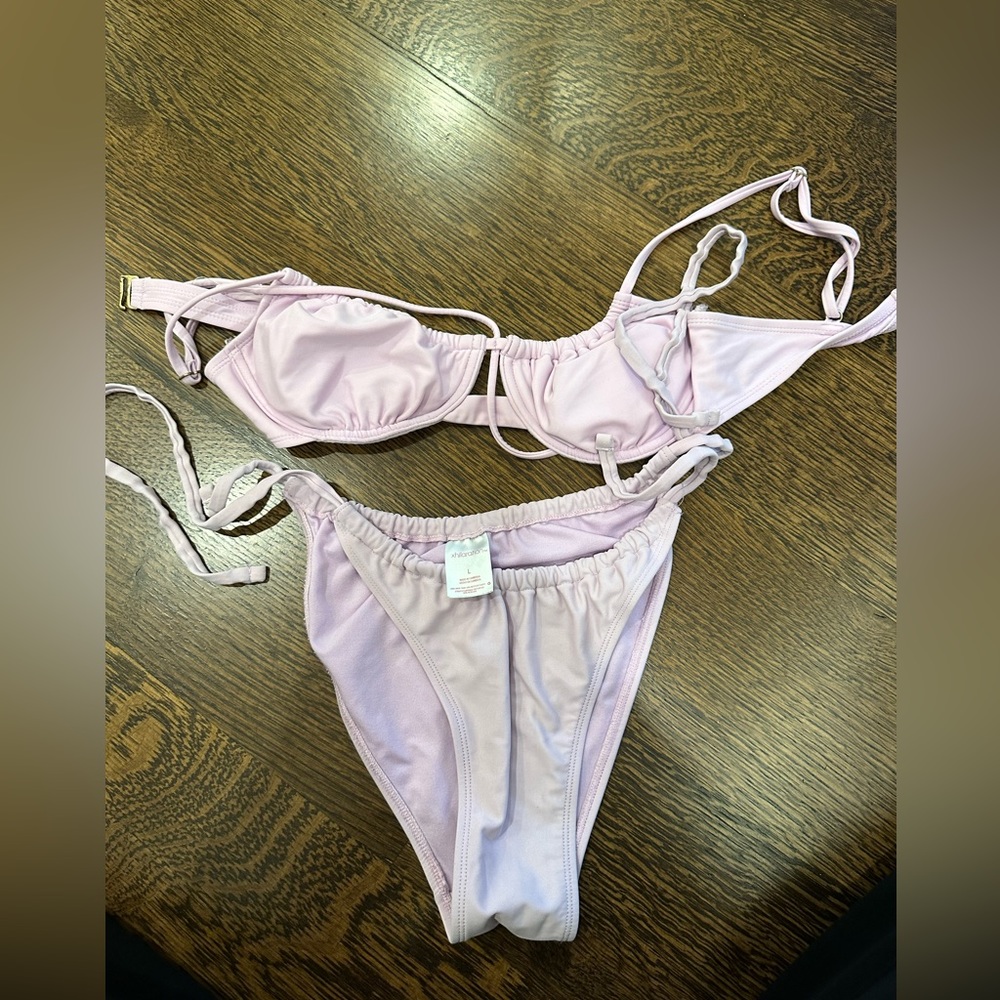 Purple bikini set